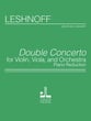 Double Concerto Violin, Viola, Piano Reduction cover